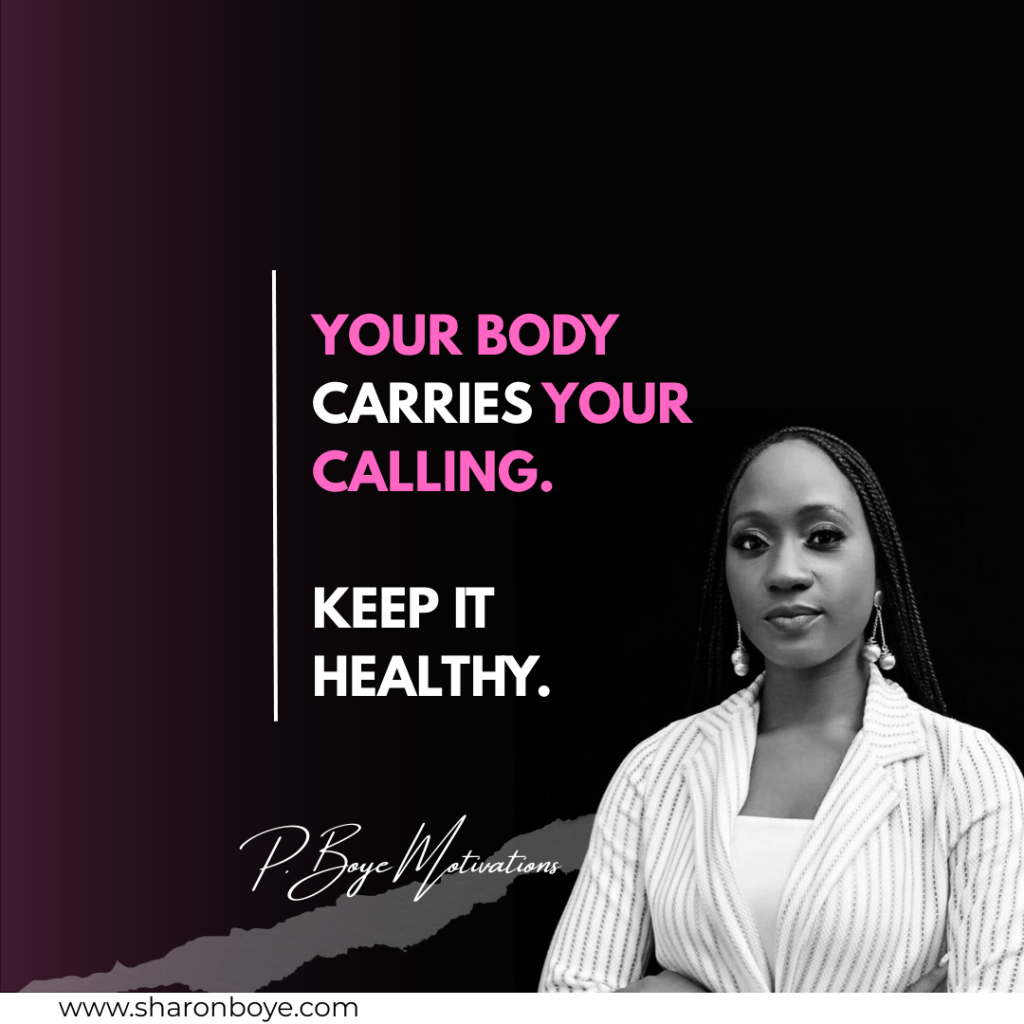 Take Care of Your Body, It’s the Only Vessel You&nbsp;Get